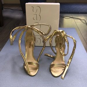 TopShop Ramona Gold Heel